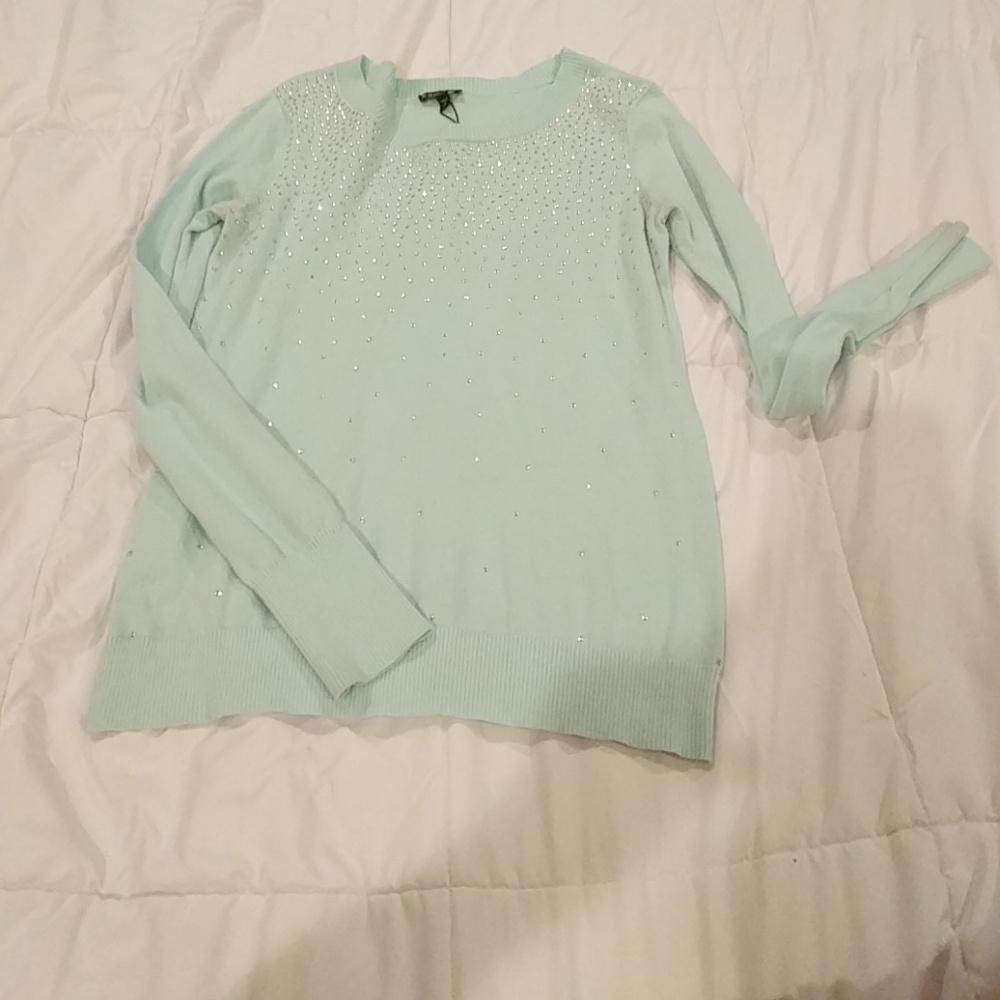 Bejeweled sweater